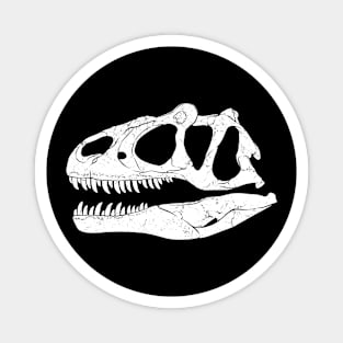 Saurophaganax Fossil Skull Magnet